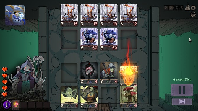 《Throne of Bone》Steam搶測 肉鴿元素自走棋新游