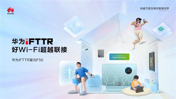 華為iFTTR星光F50“云龍套餐”明日正式發布：全屋3000M