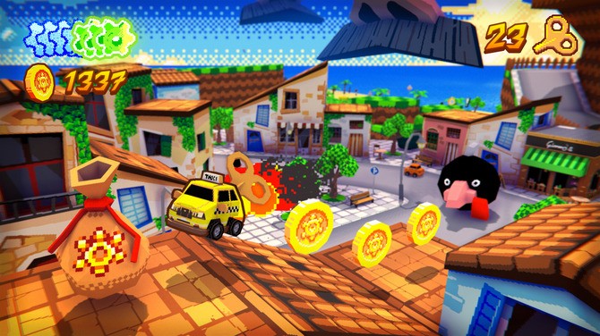《的士快跑》登陸Steam 復古風箱庭動作冒險