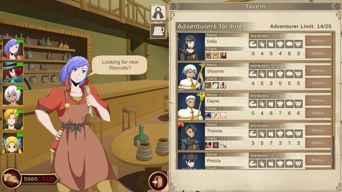 《我們的冒險家公會》登陸Steam 冒險家工會經營戰斗