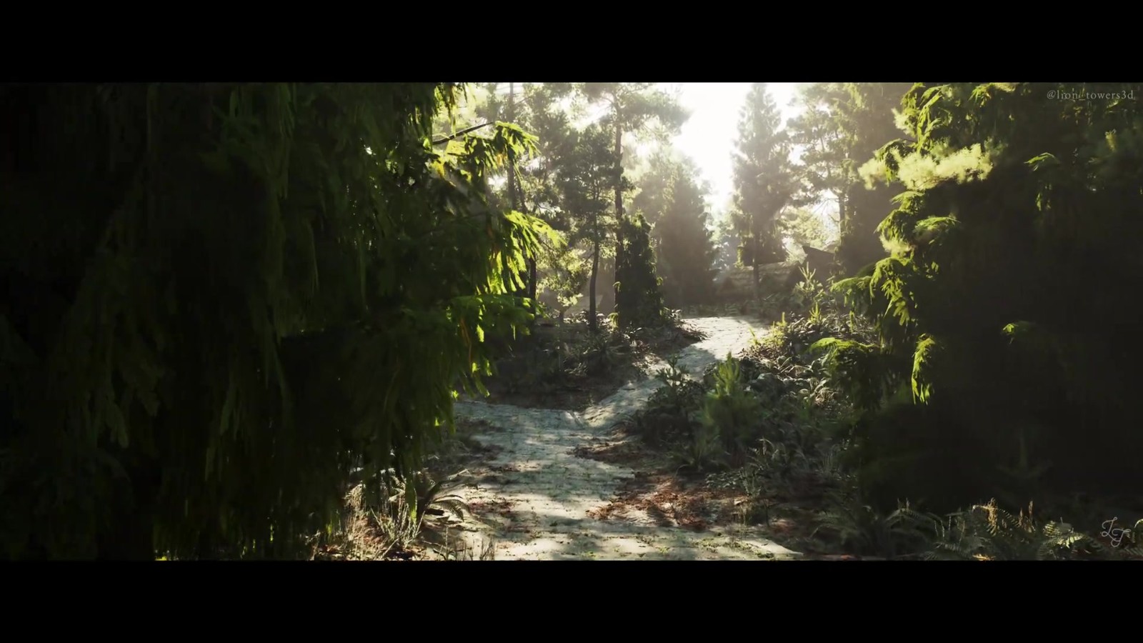 粉絲自制虛幻5《上古卷軸5》佛克瑞斯城場景