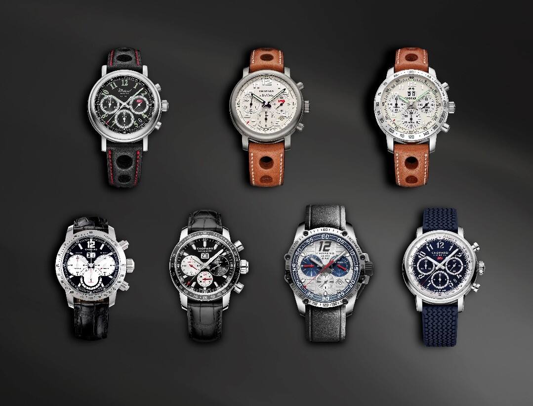Chopard蕭邦聯合總裁卡爾-弗雷德里克·舍費爾攜手傳奇賽車手杰克·埃克斯共同揭曉全新創意合作成果 Mille Miglia Classic Chronograph JX7腕表