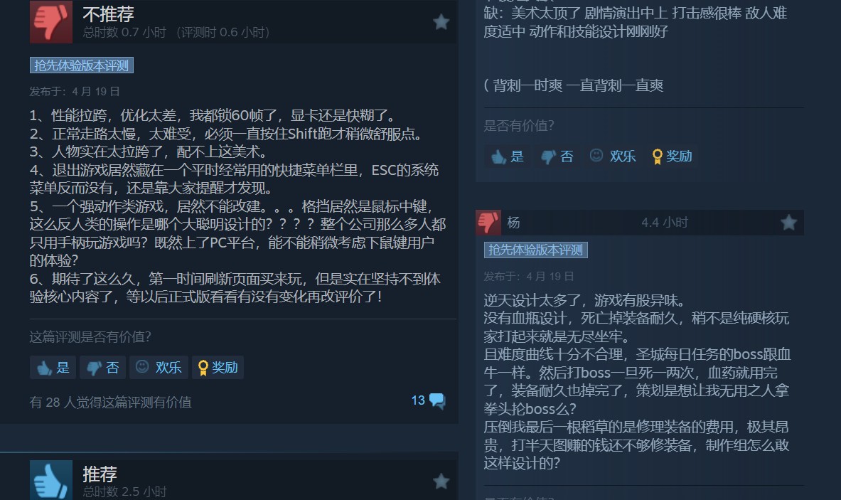 《惡意不息》Steam褒貶不一 優化差、設計有缺陷