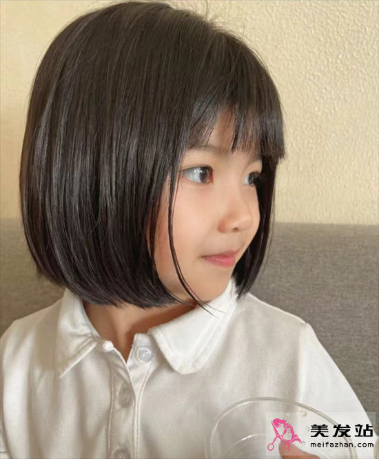 小女孩可愛波波頭 夏季清爽氣質發型