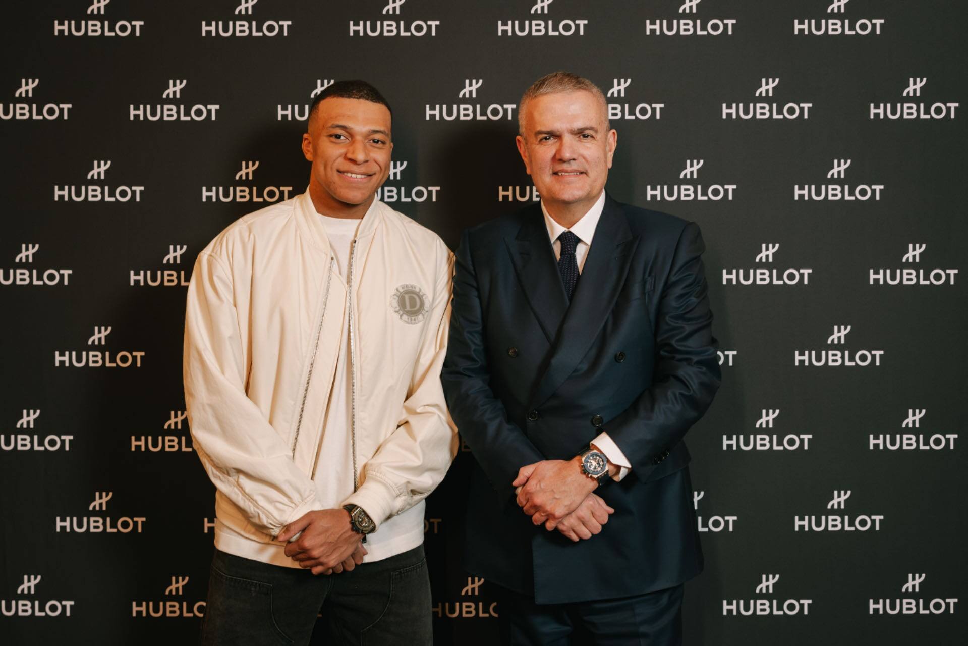 宇舶表品牌大使基利安·姆巴佩（Kylian Mbappé）出席2024日內(nèi)瓦“鐘表與奇跡”高級鐘表展