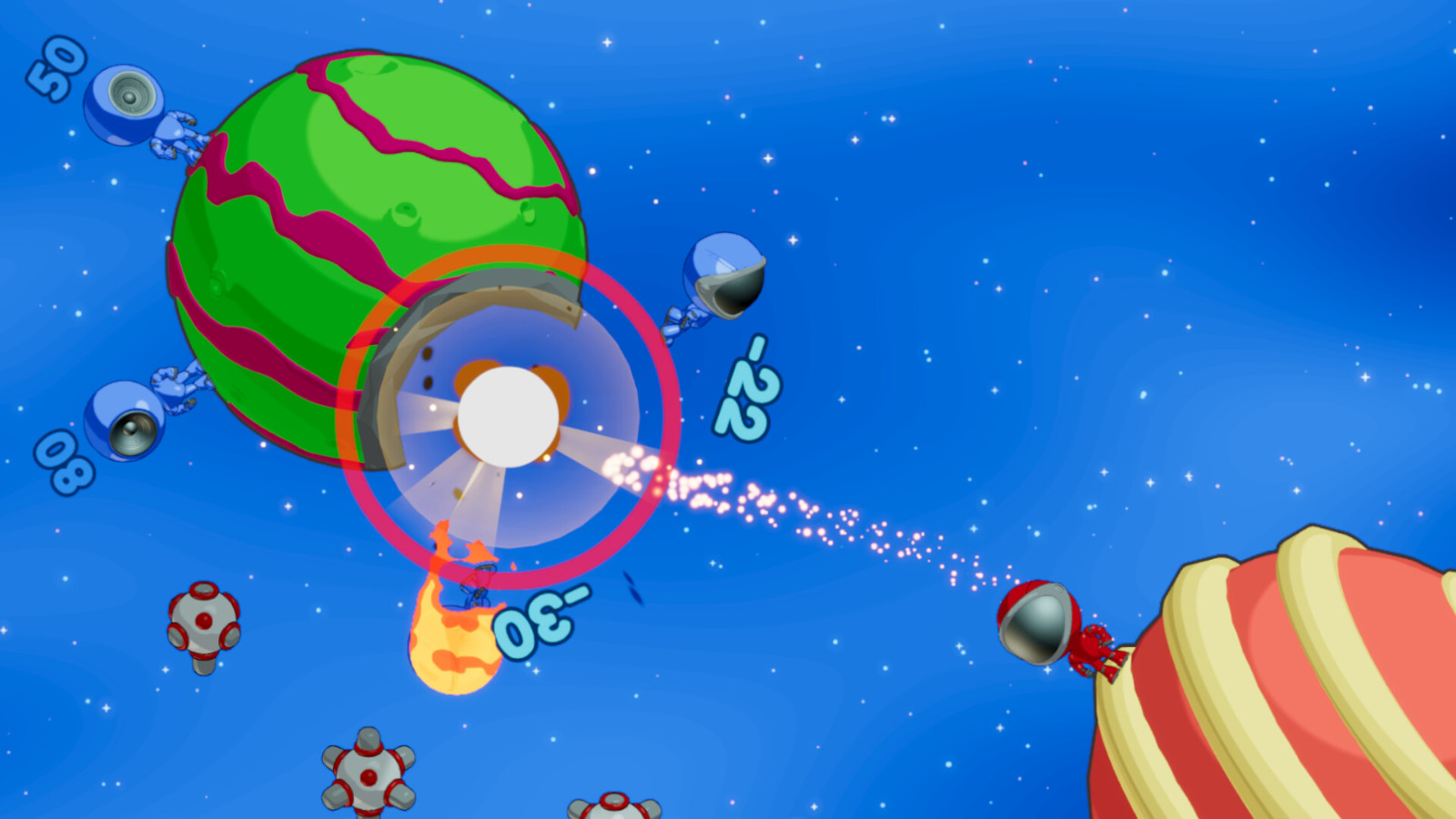 回合制太空炮兵《Gravitee Wars》Steam頁(yè)面 支持簡(jiǎn)中