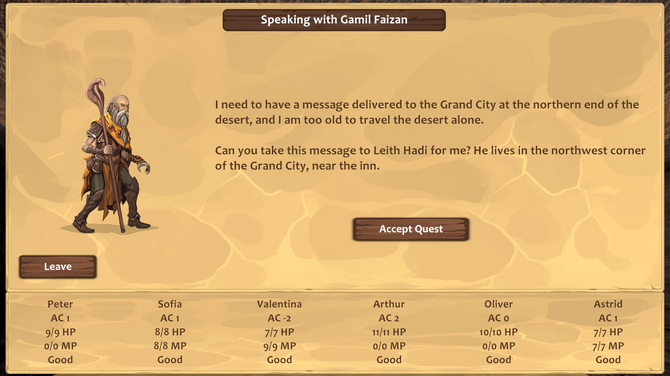《Crossing The Sands》登陸Steam 復古3D迷宮RPG