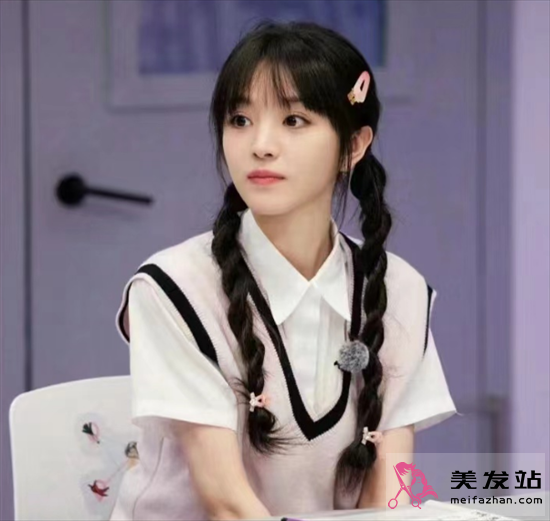 甜妹個性編發范本 田曦薇同款編發
