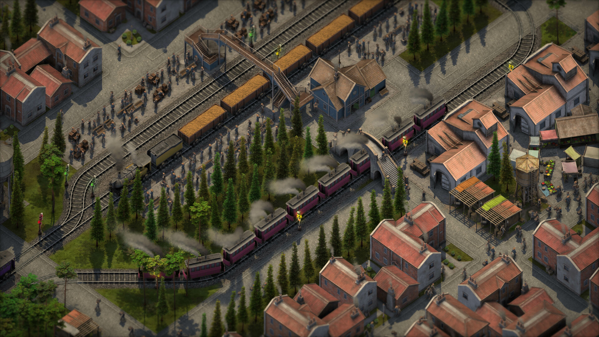 城市建造策略模擬游戲《鐵路先驅》現已在Steam平臺正式發售