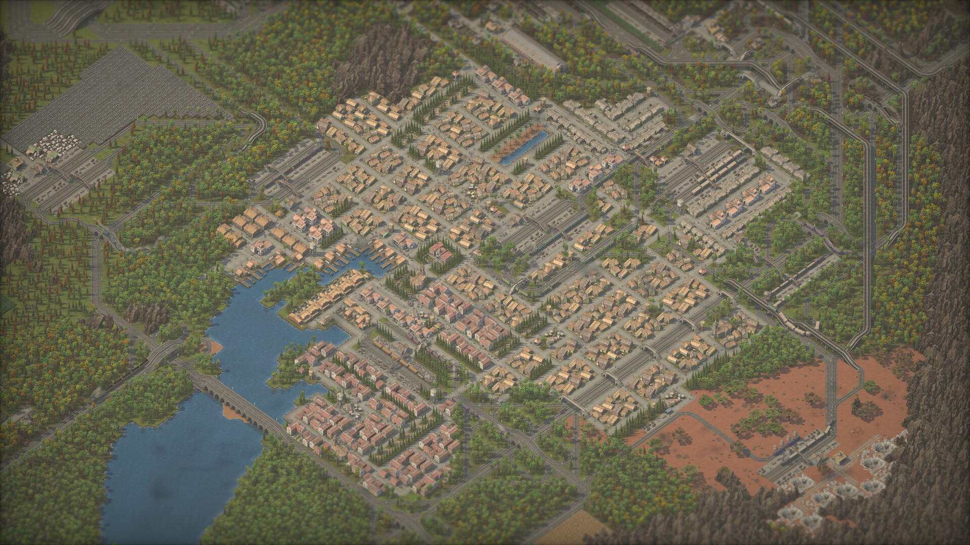 城市建造策略模擬游戲《鐵路先驅》現已在Steam平臺正式發售