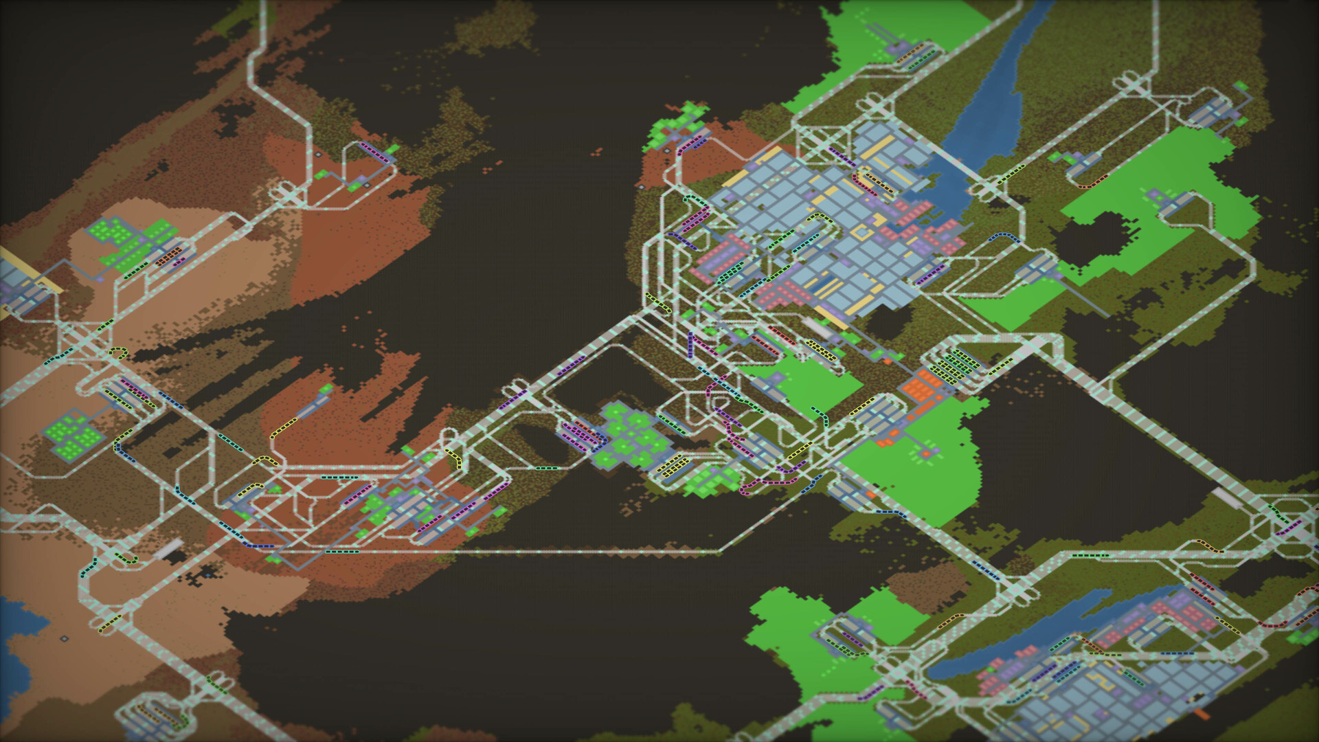 城市建造策略模擬游戲《鐵路先驅》現已在Steam平臺正式發售