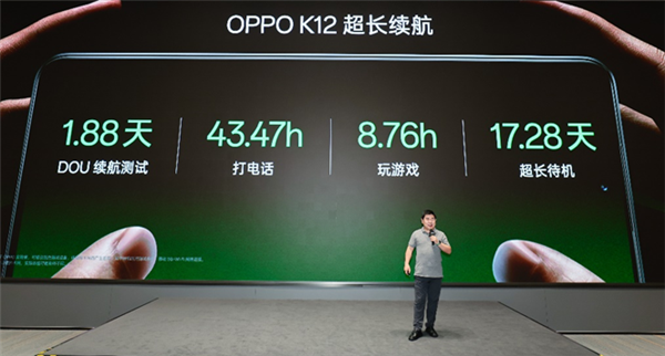 OPPO續航之王！OPPO K12前瞻：充電5分鐘通話10小時