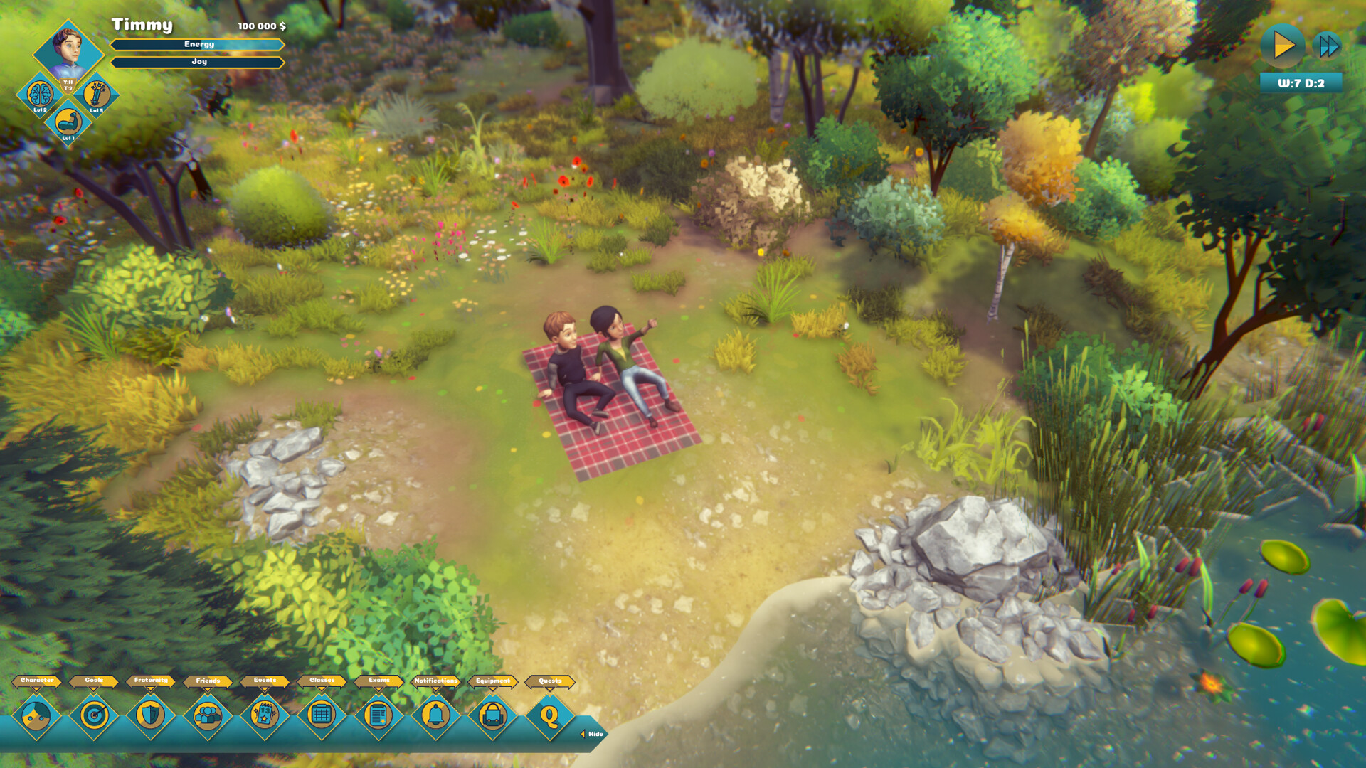 沉浸式模擬游戲《校園生活》現已登錄Steam平臺 6月推出試玩版
