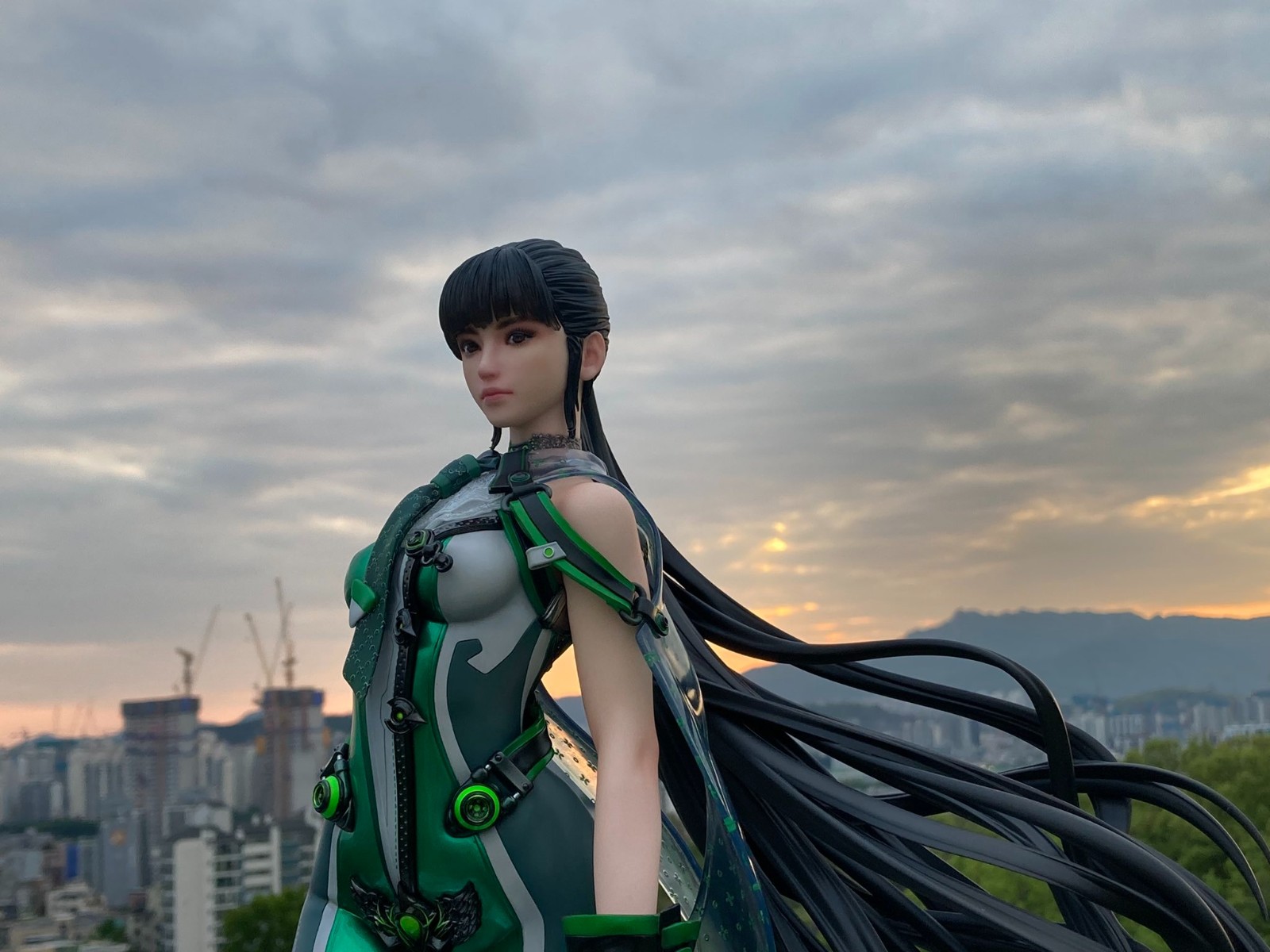 《星刃》女主手辦新圖和視頻 伊芙完美身材展現