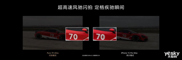 華為Pura 70系列抓拍能力封神！輕松定格300km/h賽車