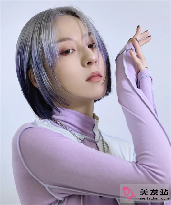 酷炫短發發尾染 時髦洋氣不挑人