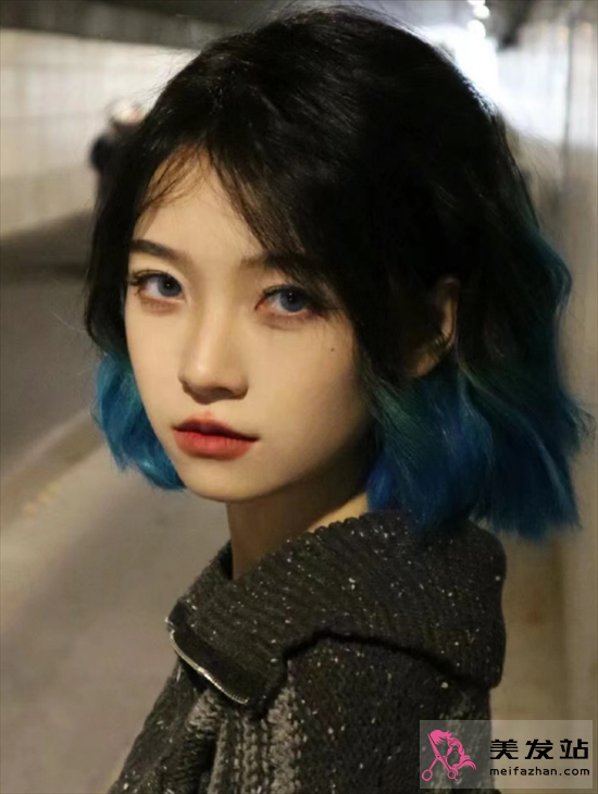 酷炫短發發尾染 時髦洋氣不挑人