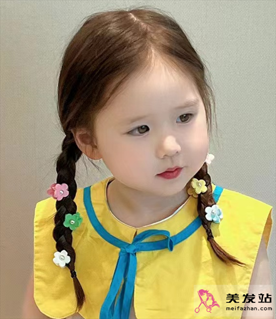 小女孩百變編發 每一款都很受歡迎