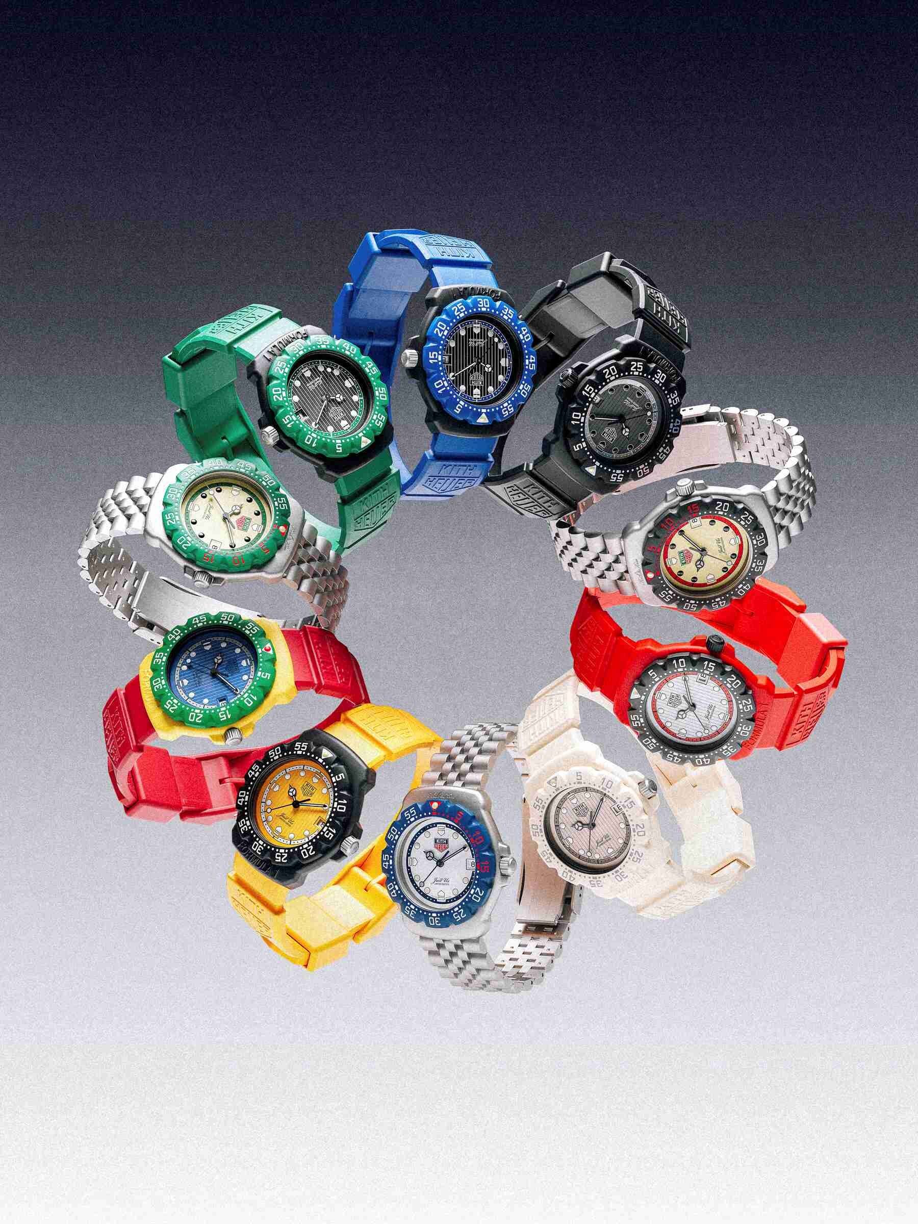TAG HEUER泰格豪雅推出F1系列KITH聯名款 全新品牌合作助力“定義文化”的腕表煥新歸來