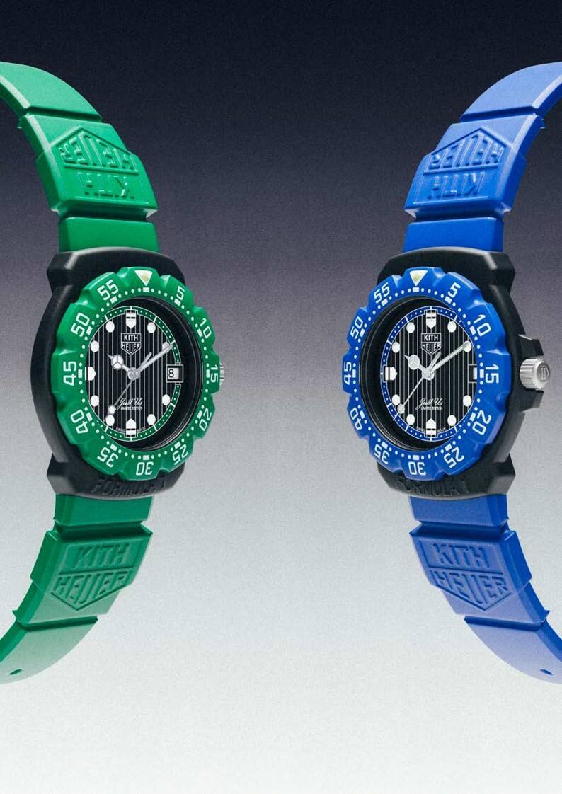 TAG HEUER泰格豪雅推出F1系列KITH聯名款 全新品牌合作助力“定義文化”的腕表煥新歸來