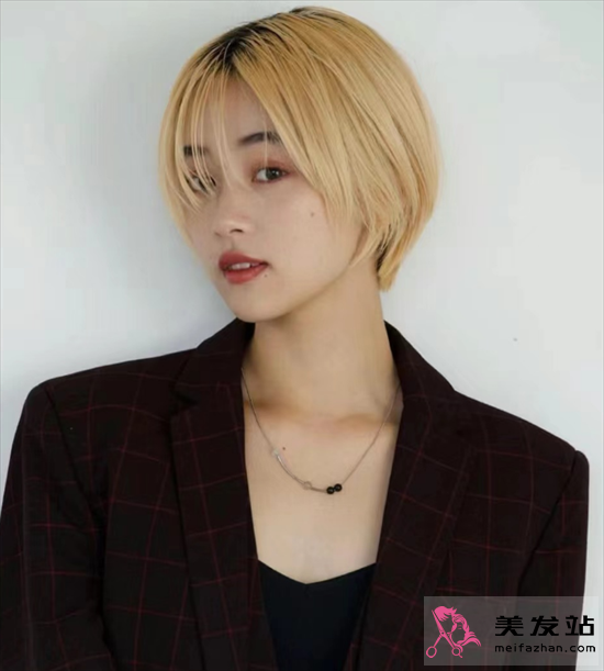 酷感清新短發 日系流行發型款