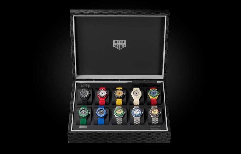 TAG HEUER泰格豪雅推出F1系列KITH聯名款 全新品牌合作助力“定義文化”的腕表煥新歸來