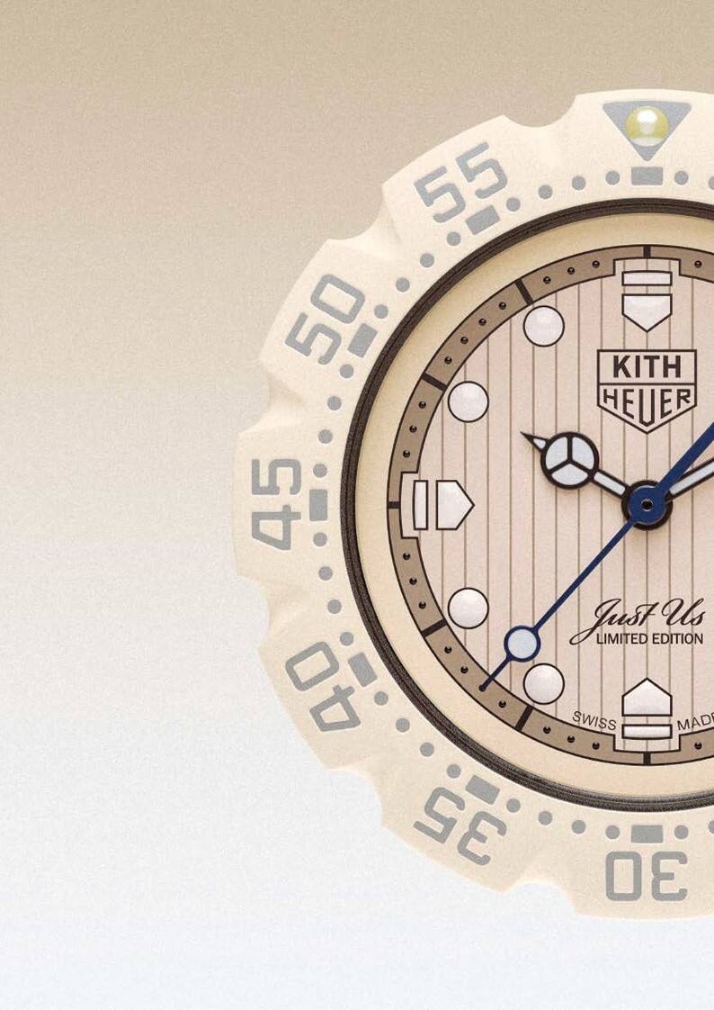 TAG HEUER泰格豪雅推出F1系列KITH聯名款 全新品牌合作助力“定義文化”的腕表煥新歸來