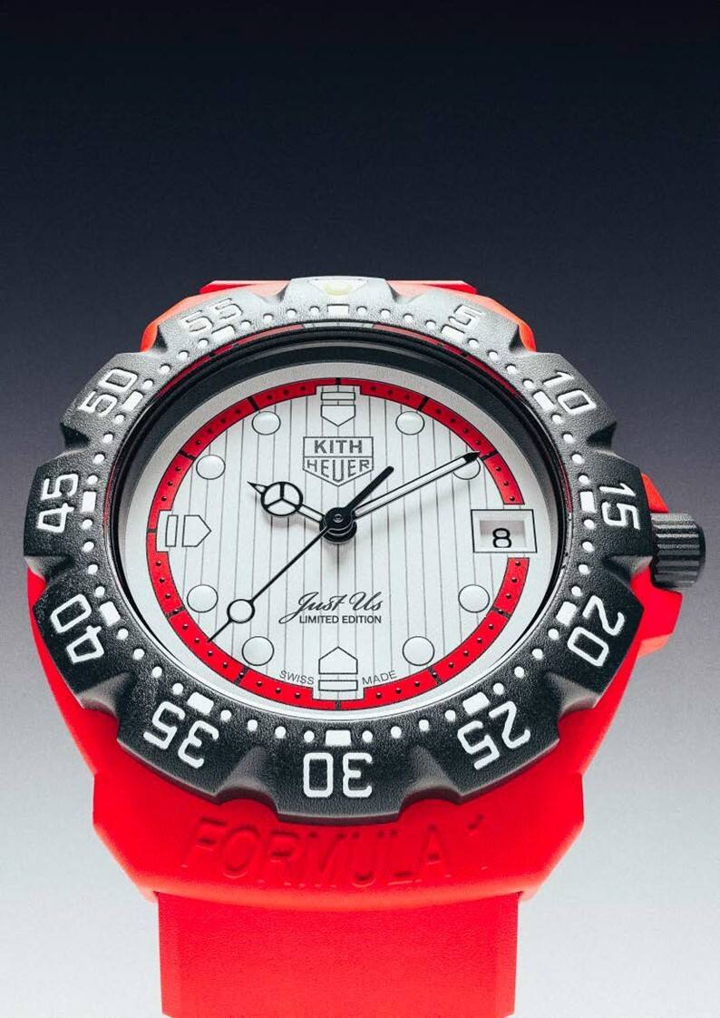 TAG HEUER泰格豪雅推出F1系列KITH聯名款 全新品牌合作助力“定義文化”的腕表煥新歸來