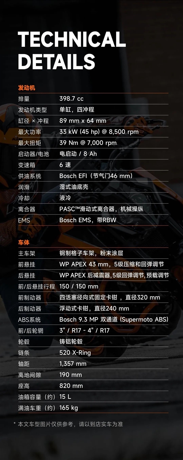 3萬9千8！全新KTM 390 DUKE上市：單缸四沖程可彈射起步