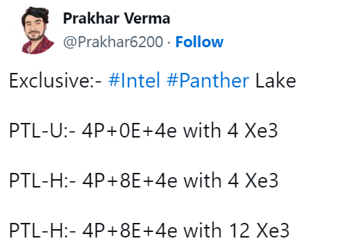 Intel Panther Lake下下代處理器升級下下代GPU架構：性能飆升