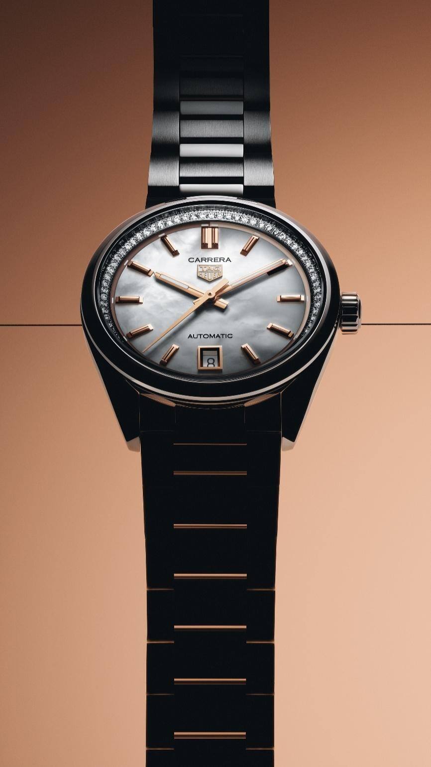 TAG HEUER泰格豪雅卡萊拉系列日歷型腕表全新珍美表款獻禮母親節