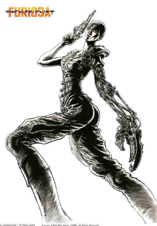 《瘋狂的麥克斯：狂暴女神》聯動原哲夫 親繪女主霸氣女王范