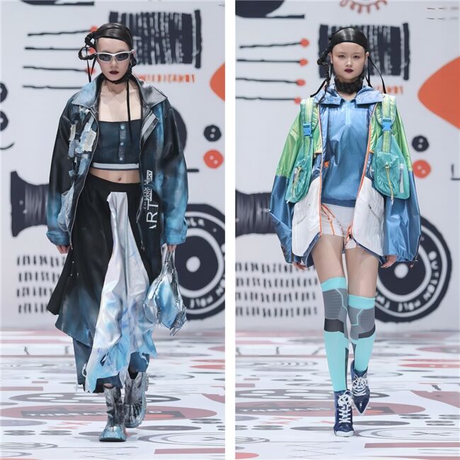 江西服裝學院2024服裝設計畢業作品亮相中國國際大學生時裝周