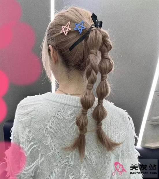 夏季長發半扎發 打造淑女文藝氛圍