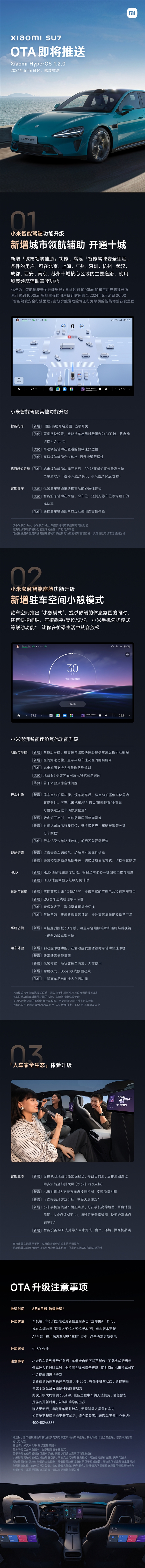 小米SU7城市NOA本周上線：十城首發嘗鮮