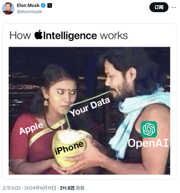 iOS 18與OpenAI合作引入AI！馬斯克怒了：將禁止蘋果設備