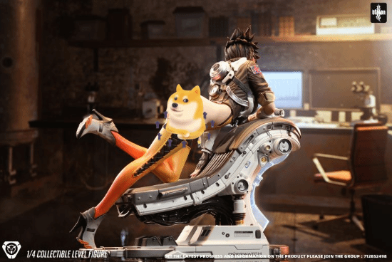 《守望先鋒》獵空手辦身材超火辣！售價約2545元