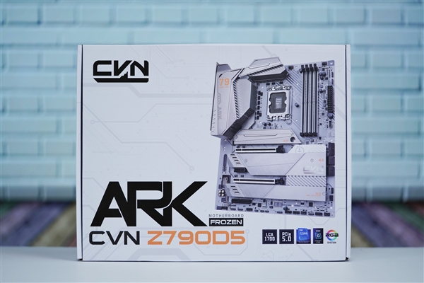 支持i9-14900K！七彩虹VCN Z790D5 ARK FROZEN方舟主板圖賞