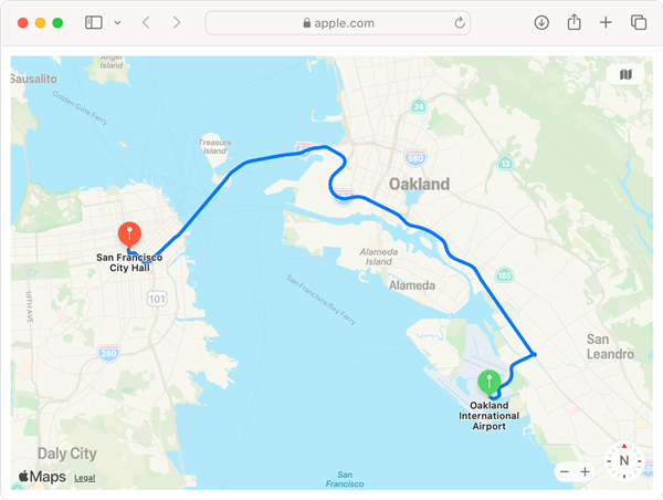 蘋果推出Apple Maps網頁版地圖：兼容Win PC Chrome、Edge瀏覽器