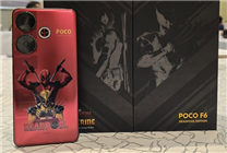 小米POCO F6《死侍與金剛狼》聯名版真機曝光：賤賤閃光燈吸睛