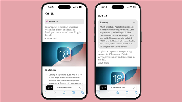iPhone 15 Pro系列獨占！蘋果AI功能盤點