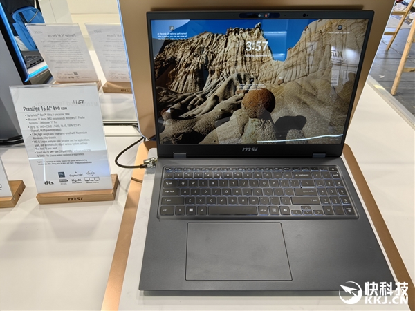 微星展示四款酷睿Ultra 200V筆記本：13-16寸全都有、輕至990克