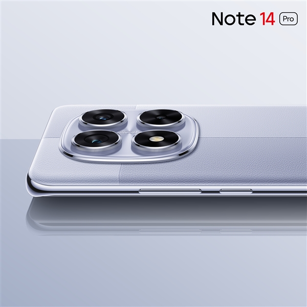 普及高端設計！Redmi Note 14 Pro外觀揭曉：雙曲面+撞色設計