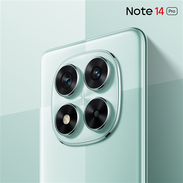 普及高端設計！Redmi Note 14 Pro外觀揭曉：雙曲面+撞色設計