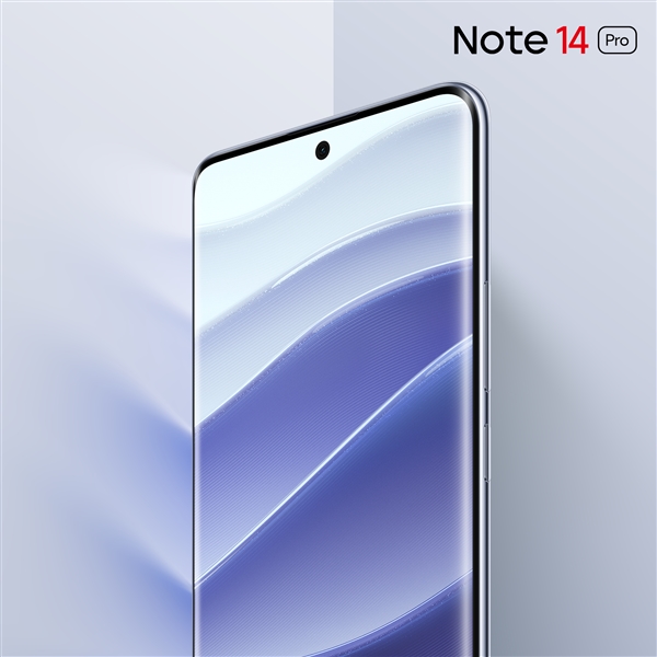 普及高端設計！Redmi Note 14 Pro外觀揭曉：雙曲面+撞色設計