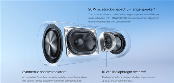 戶外聽歌神器！華為Sound Joy 2宣布9月24日發布：26小時續航 IP67防水