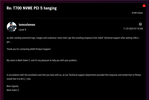 AMD X670E主板詭異Bug：PCIe5.0 SSD突然變PCIe1.0！死機無法啟動