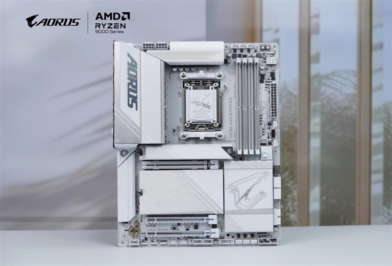 首款真正全白主板！技嘉X870E AORUS PRO ICE電競冰雕首發評測：性能超上代旗艦