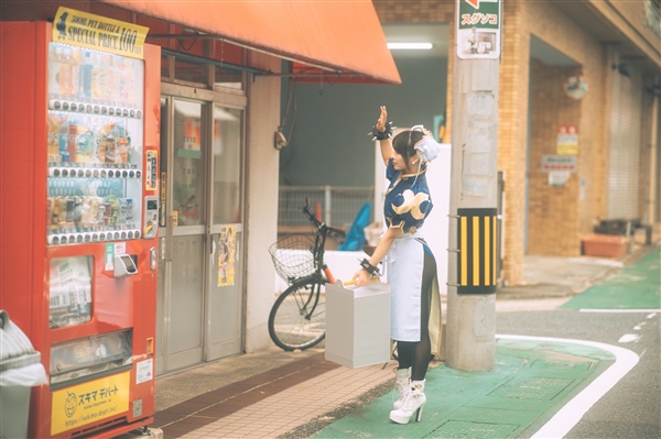 日本美女腿姐COS《街霸》春麗：肉腿完美還原