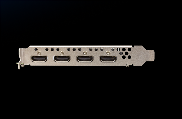 撼與發(fā)布新款Intel銳炫A310亮機小卡：一字排開四個HDMI